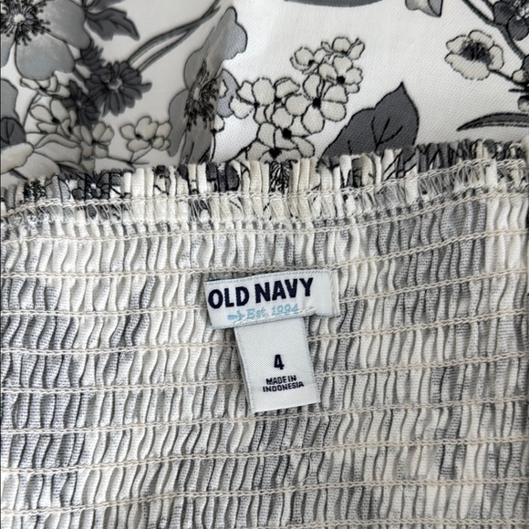 Old Navy Black and White Strapless Dress for Wedding Guests - Picture 7 of 7